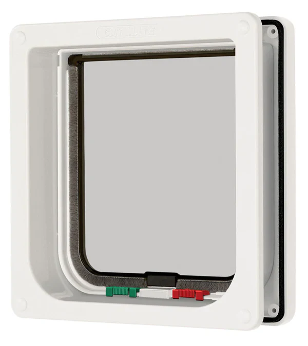 Cat Mate 4 Way Locking Cat Door with Liner [Suits Timber doors only], average size - Image 8