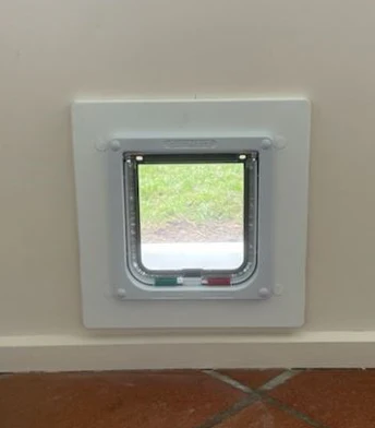 Wall Liner for Cat Mate (for BRICK WALL) [S] *Not sold separately without pet door - Image 3